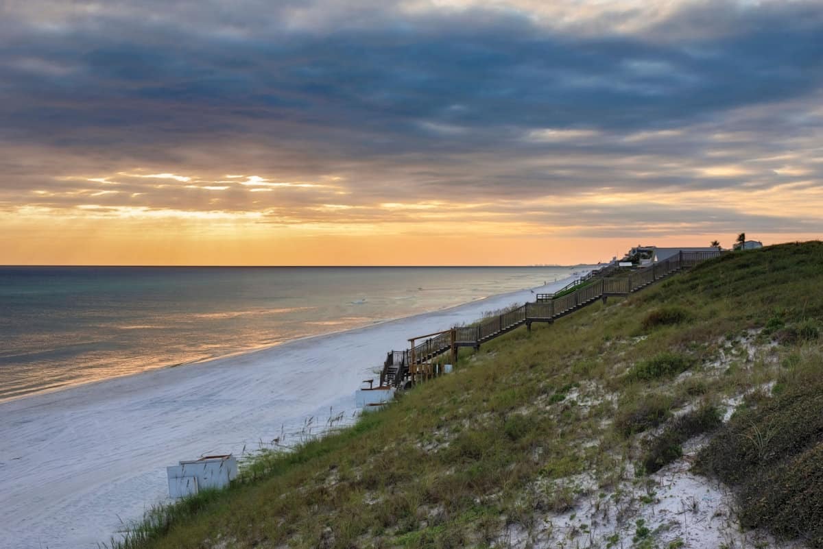 sunset scenic highway in south walton