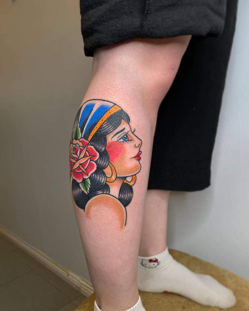 leg gypsy rose tattoos kurtisweavertattoo