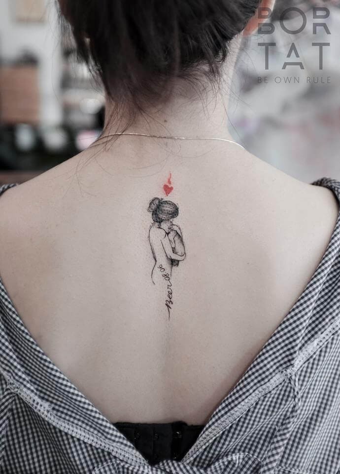 199+ Most beautiful back tattoos for women in 2023 & good meanings