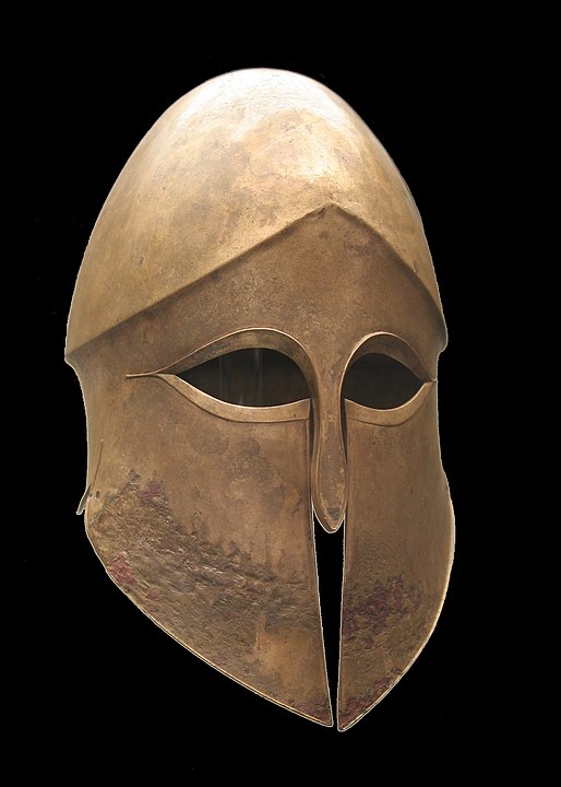 514px Corinthian helmet Denda Staatliche Antikensammlungen 4330