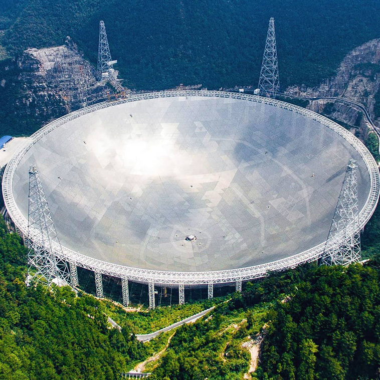 Five-hundred-meter Aperture Spherical Telescope FAST