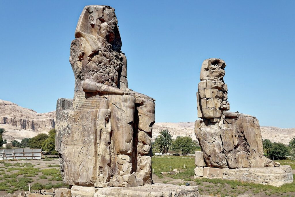 The Colossi of Memnon