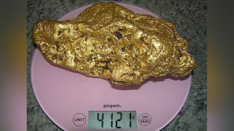 A massive 4.1KG gold nugget has been unearthed in central Victoria’s Golden Triangle, a historical region that once inspired Australia’s first Gold Rush period in the 1850s.