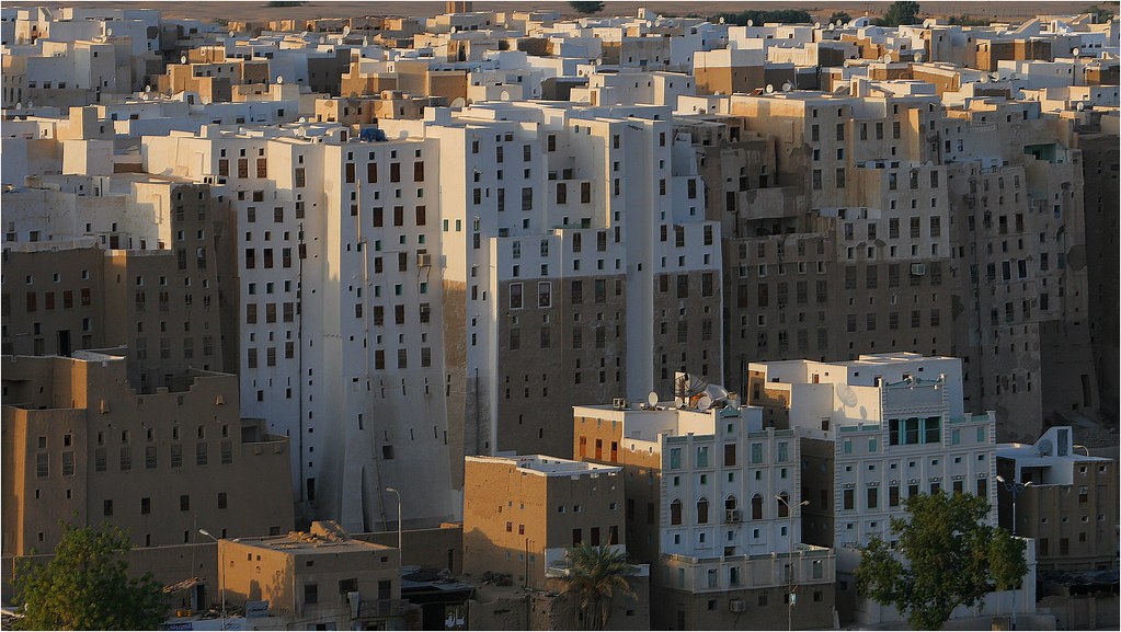 Fin d'après midi sur Shibam.