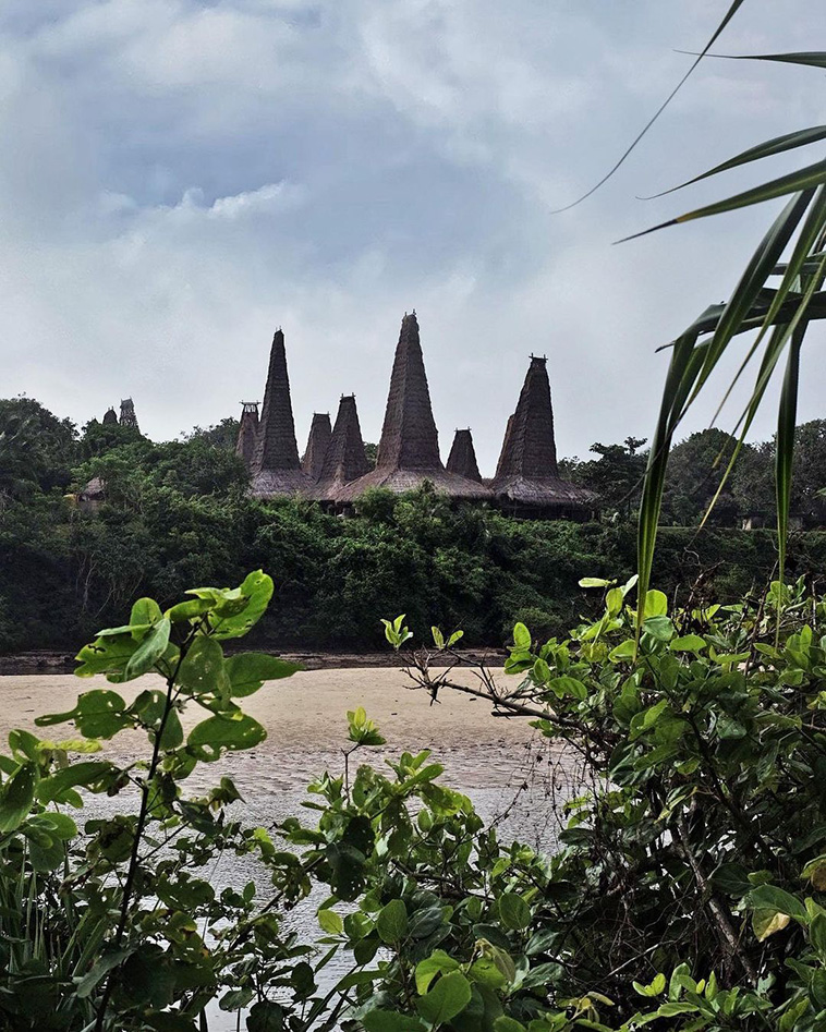 Retenggaro Skyline, Sumba Island, Indonesian Vernacular Architecture