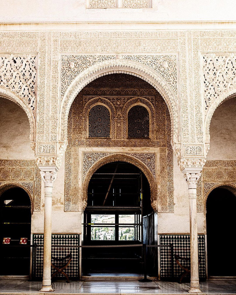 the palace interior