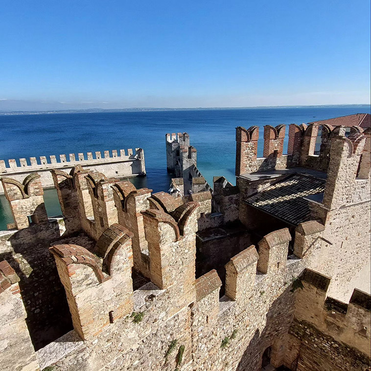 the castle interior