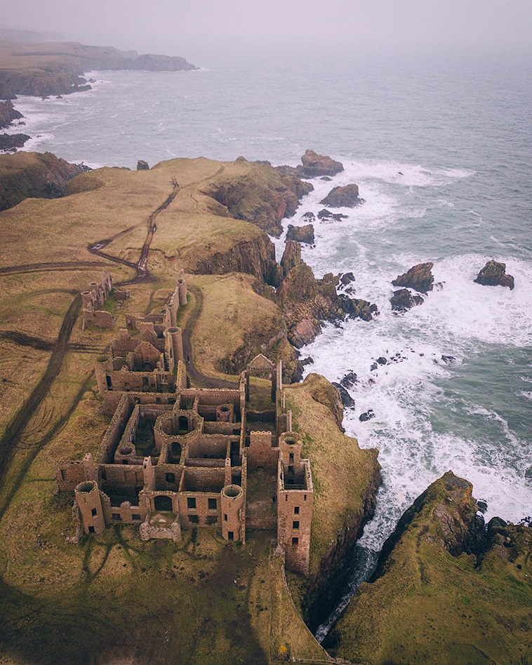 slains castle