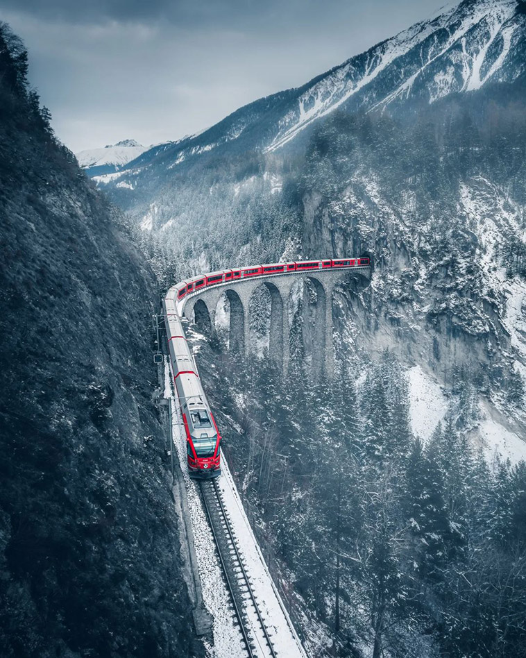 the glacier express the slowest train