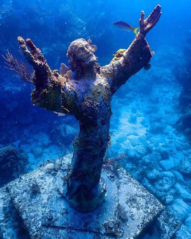 underwater sculptures