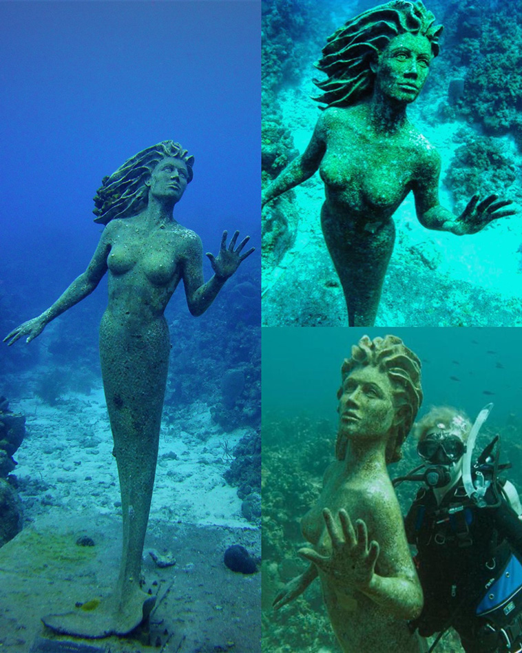 underwater sculptures