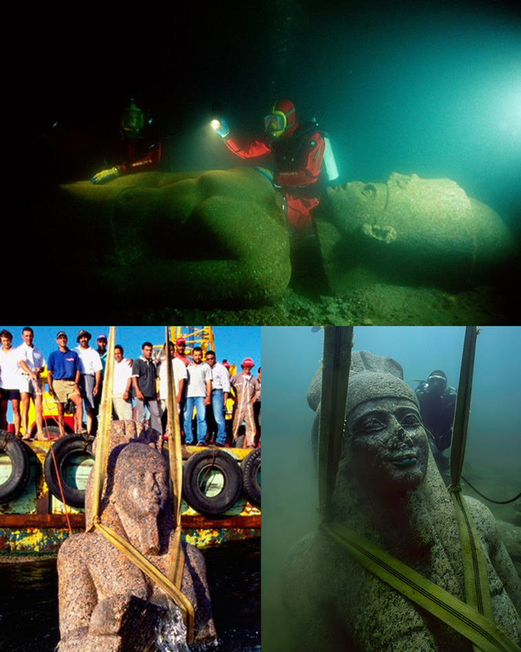 underwater sculptures