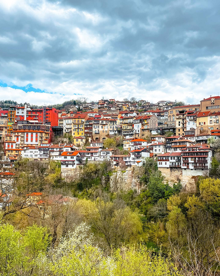 cliff-side towns