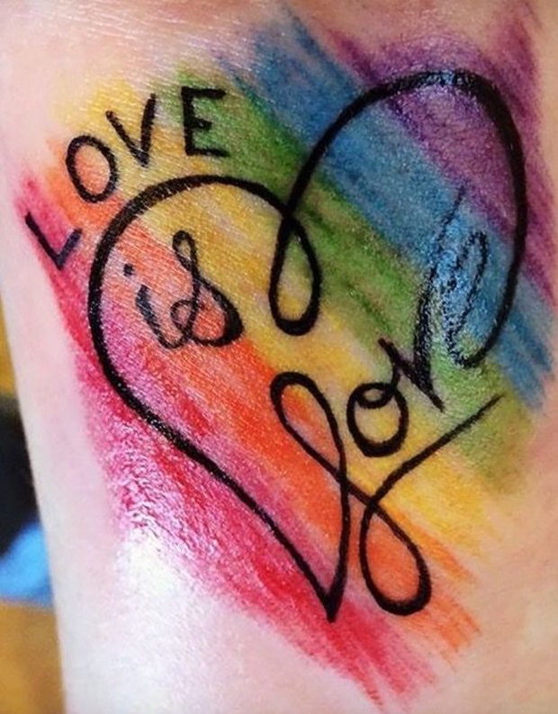 lgbtq tattoos gay tattoo lesbian tattoo queer tattoo rainbow tattoo designs