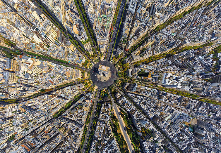 aerial photography famous landscapes