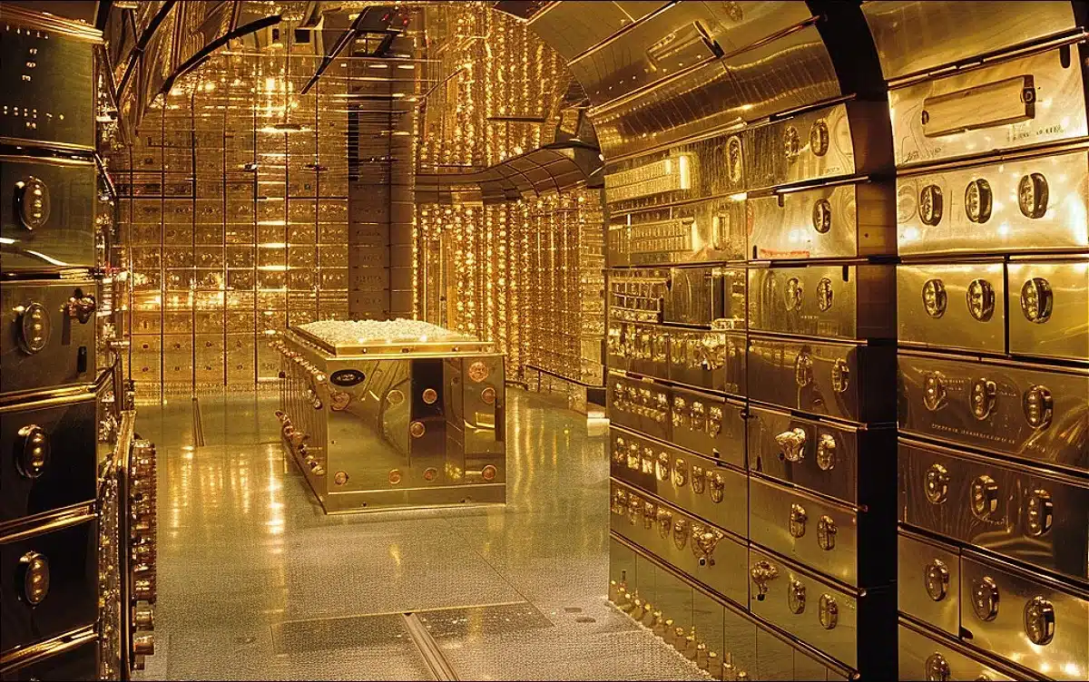 World's largest gold vault stores 6,000+ tons of gold