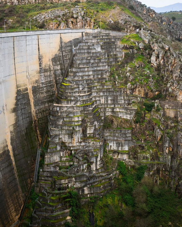 Varosa Dam Stairs