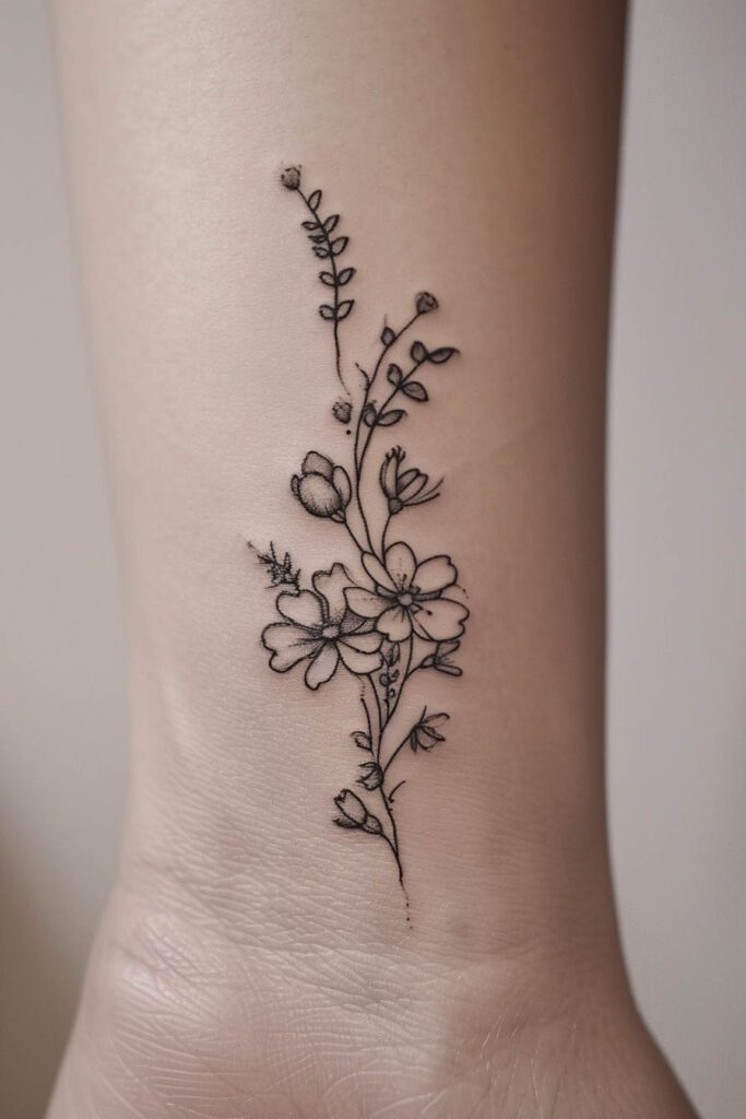 flower tattoos