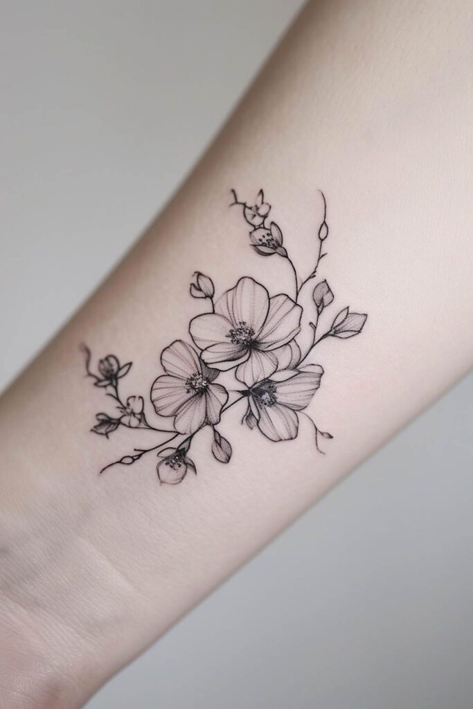 flower tattoos