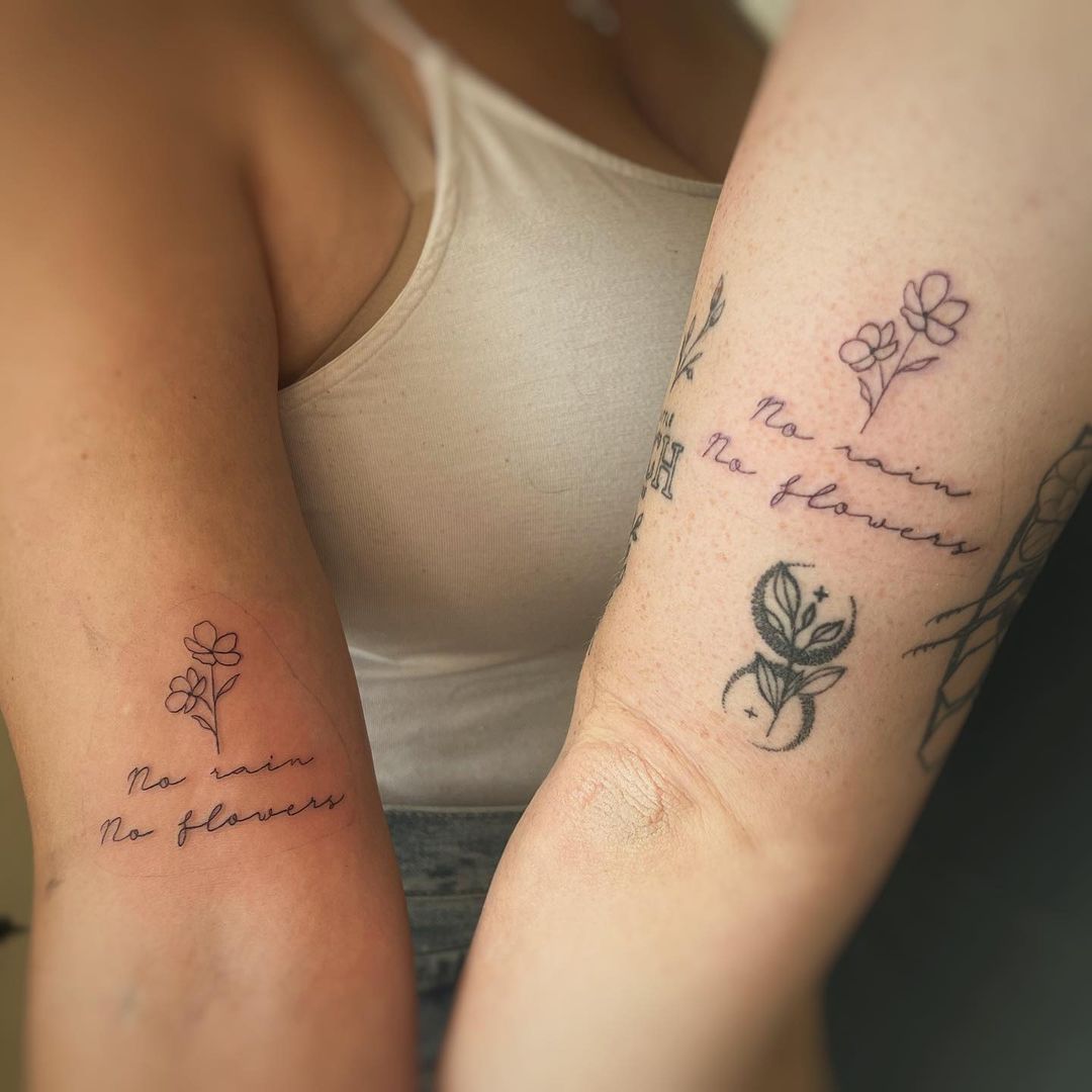 31 of the best No Rain No Flowers Tattoos!