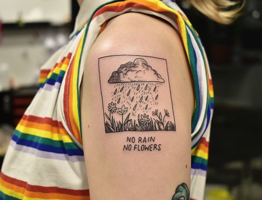 31 of the best No Rain No Flowers Tattoos!