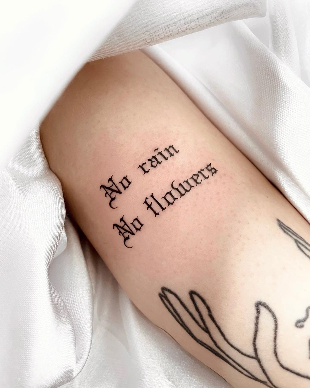 31 of the best No Rain No Flowers Tattoos!