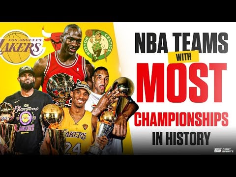 NBA Teams with most CHAMPIONSHIPS in history! #nba 