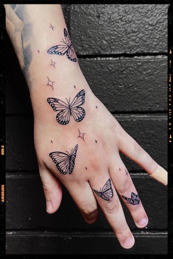 Top 55 most beautiful "Butterfly Tattoo" ideas in the world - exploretheworls.com