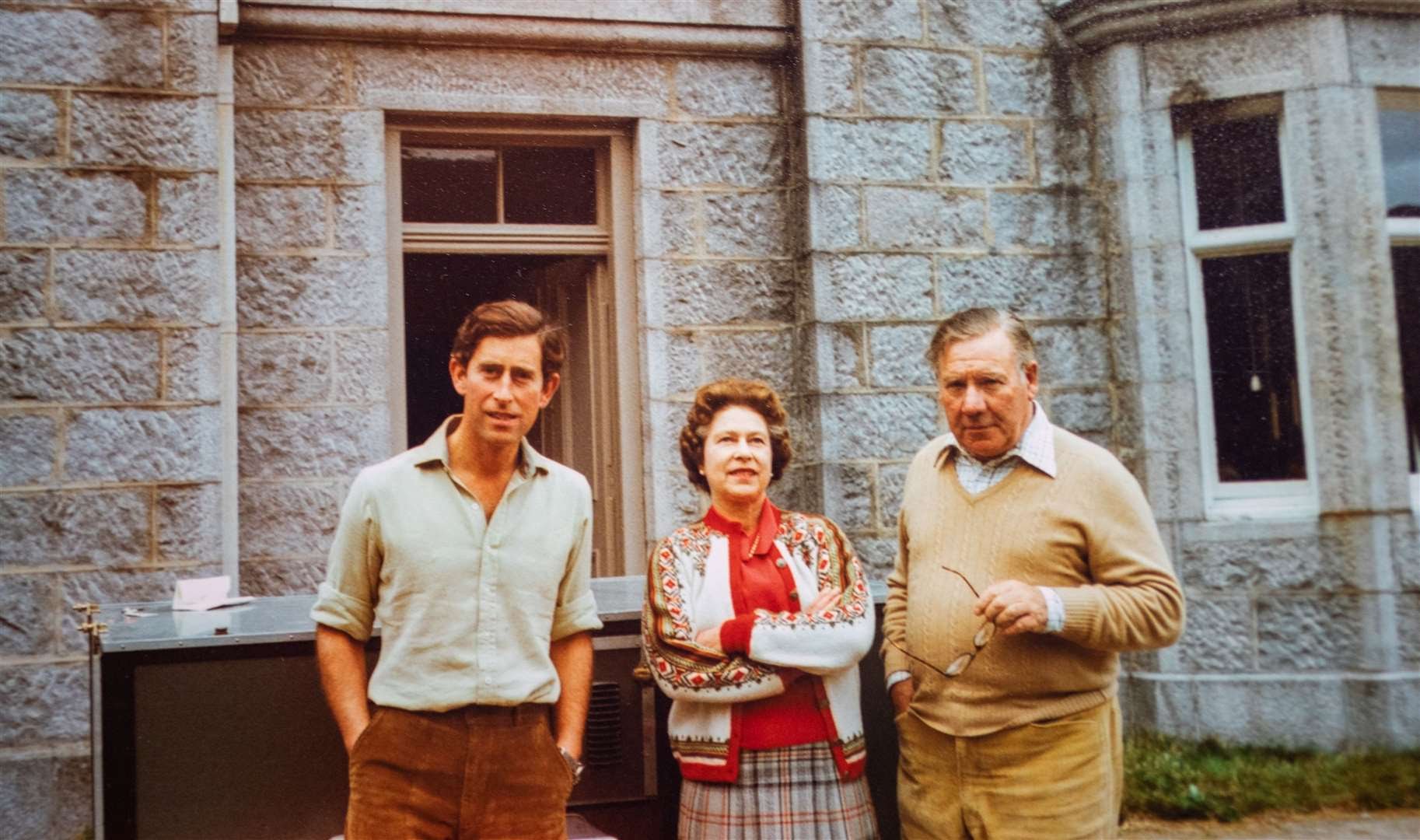 The Queen with Prince Charles and Lord King. Picture supplied by Willingham Auctions/Bav Media