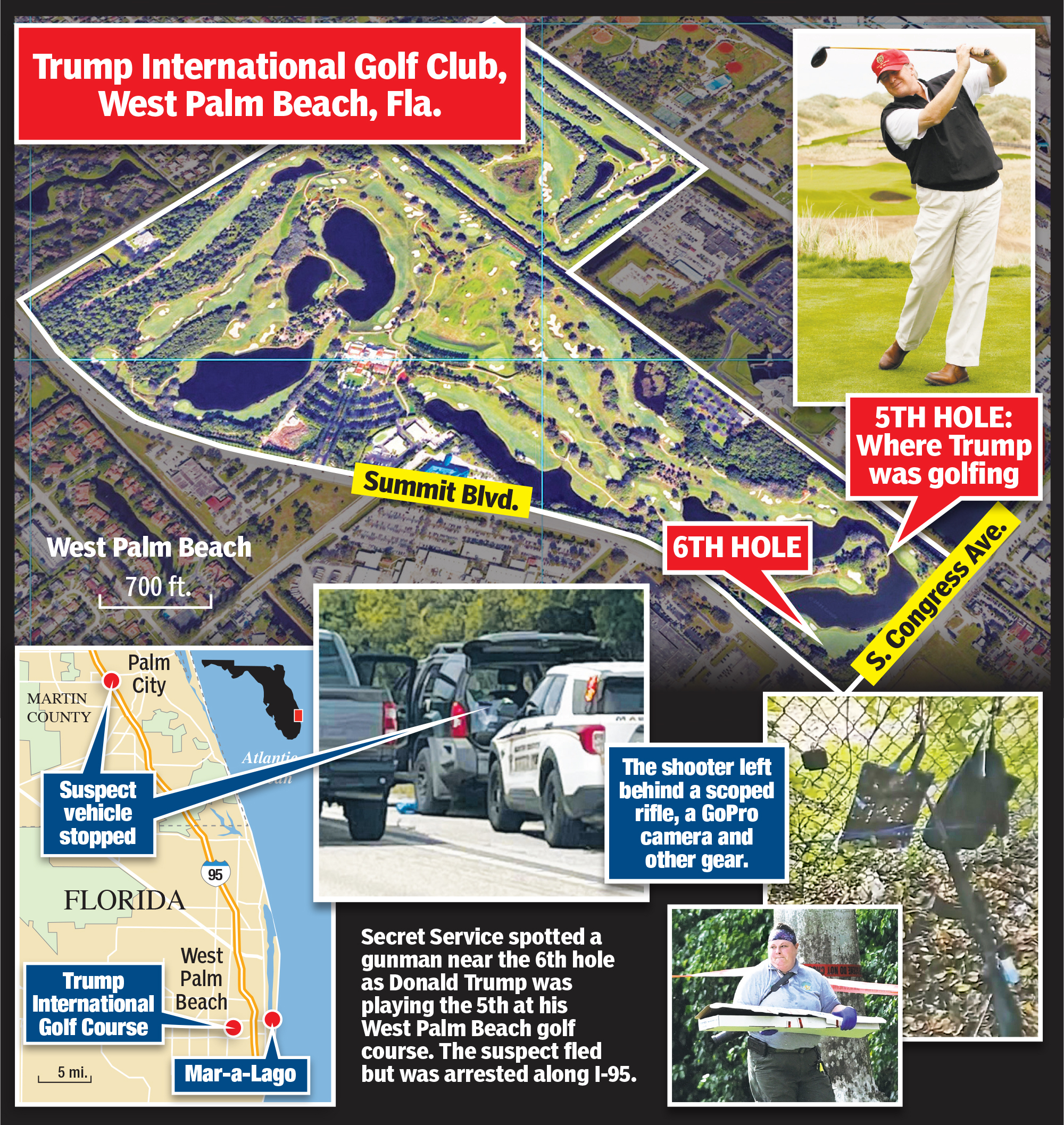 Trump golf course assassination attempt