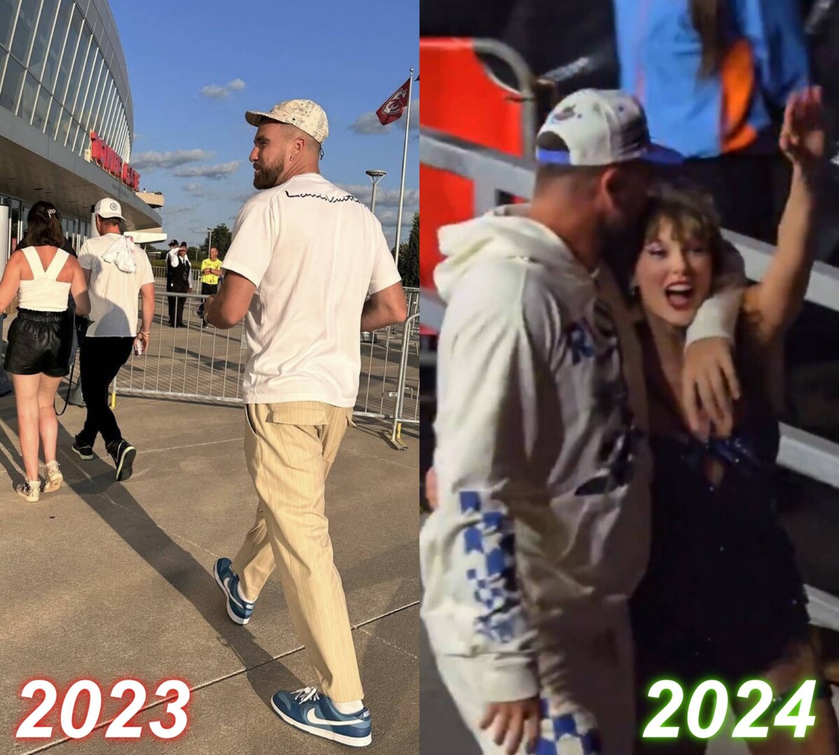 TRUE LOVE: ‘Wanted and got’, Taylor Swift fans spot moment Travis Kelce ‘fell in love’ with singer exactly year on from first meet.