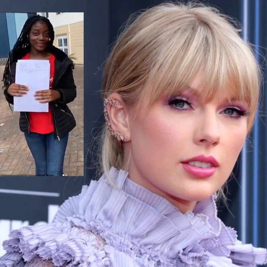 Taylor Swift donated more than 700 million VND to help poor girls go to college.