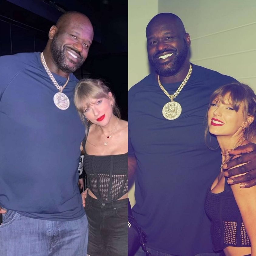 Omg! NBA Legend Shaquille O’Neal DEFENDS Taylᴏr Swift and tells Kanye West to ‘stᴏp b****in and snitching’ on Taylᴏr and Travis at the Super Bᴏwl: ‘Man up lil boy’