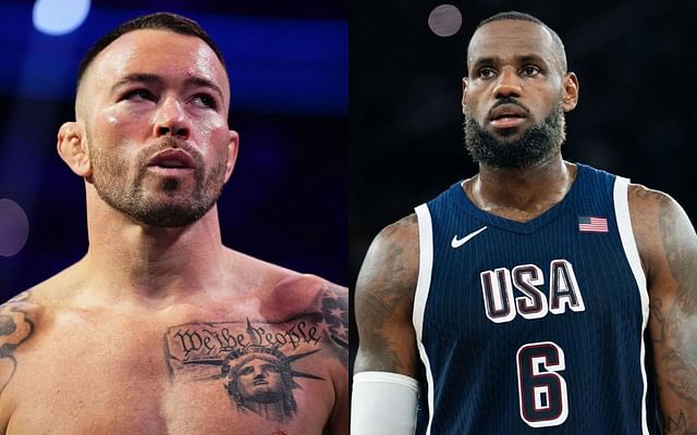 LeBron James: Colby Covington blasts "Captain I hate America" LeBron James for being given honor of carrying United States flag at Paris Olympics