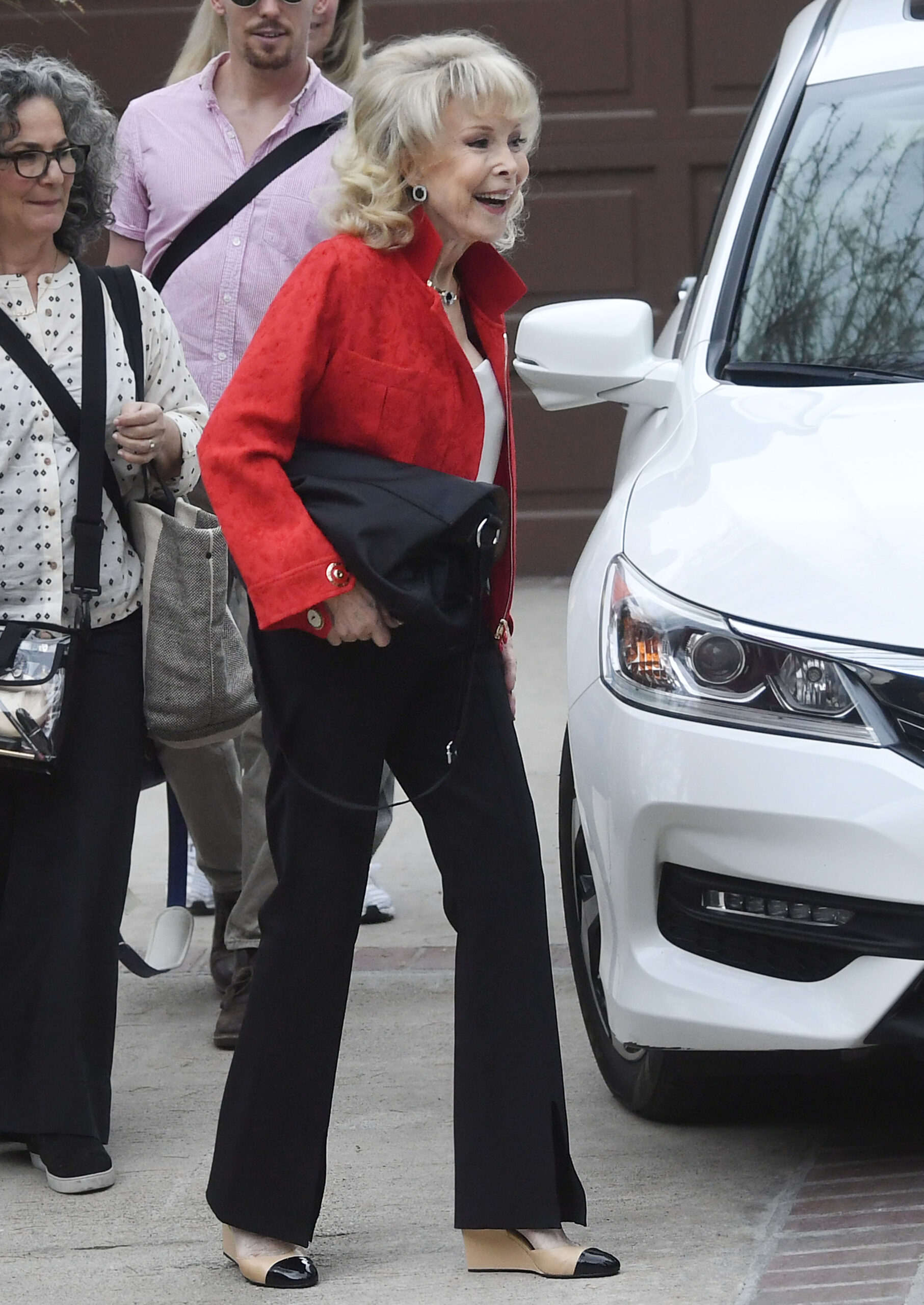 Barbara Eden is seen in Los Angeles, California, on May 23, 2024 | Source: Getty Images