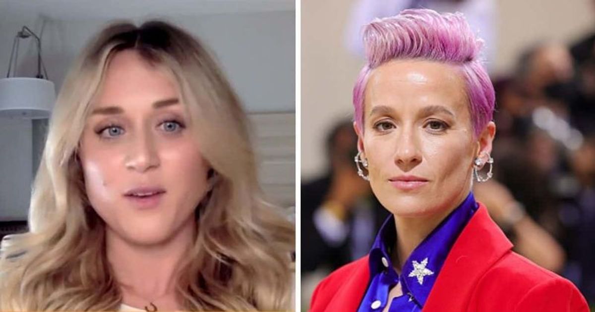 Riley Gaines claims Megan Rapinoe 'would genuinely shiv' any trans athlete if they took her spot - MEAWW