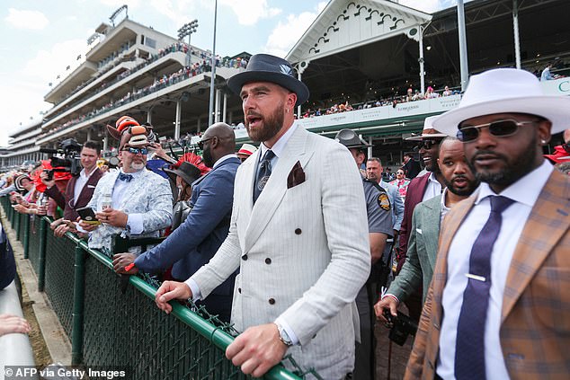 Kelce is now a partial racehorse owner after attending his first Kentucky Derby back on May 4