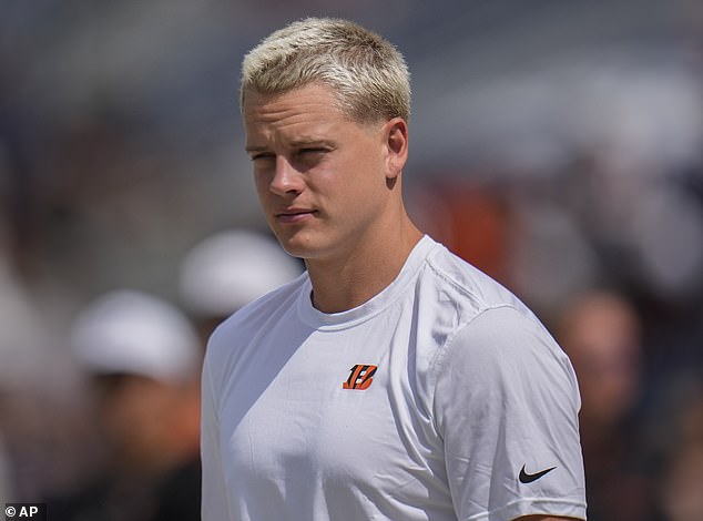 Another high-profile player who fails to appear is Cincinnati Bengals quarterback Joe Burrow