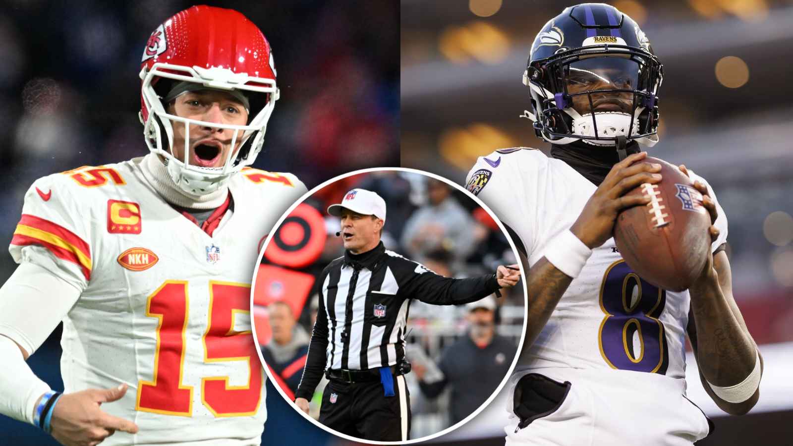 “Give the refs red jerseys” – Patrick Mahomes and Chiefs win against Ravens has NFL fans tearing into officials