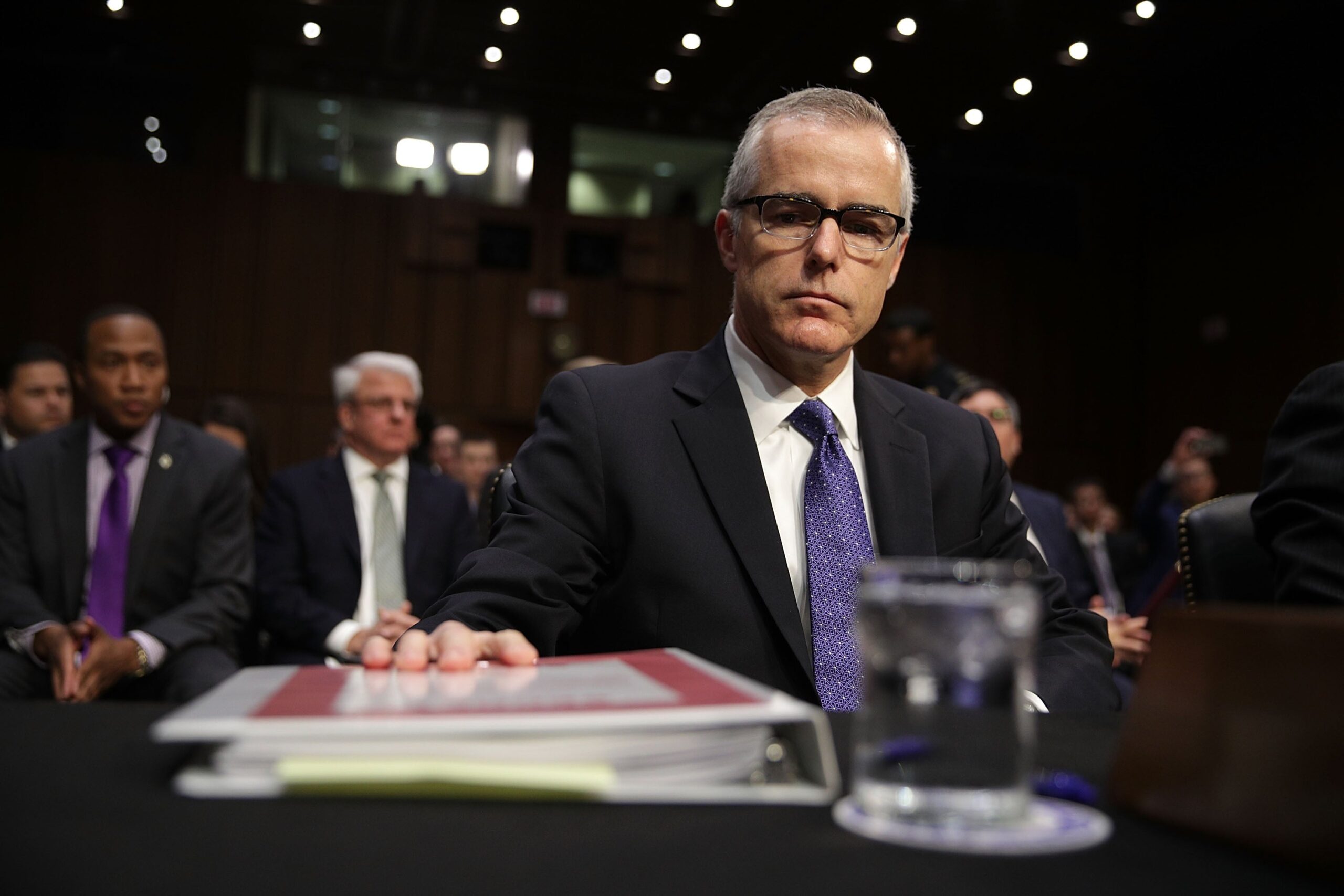 Former FBI deputy director Andrew McCabe (testifying in 2017) has said Trump could be an asset to Russia if he wins the election