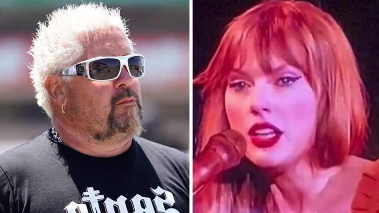 Guy Fieri and Taylor Swift