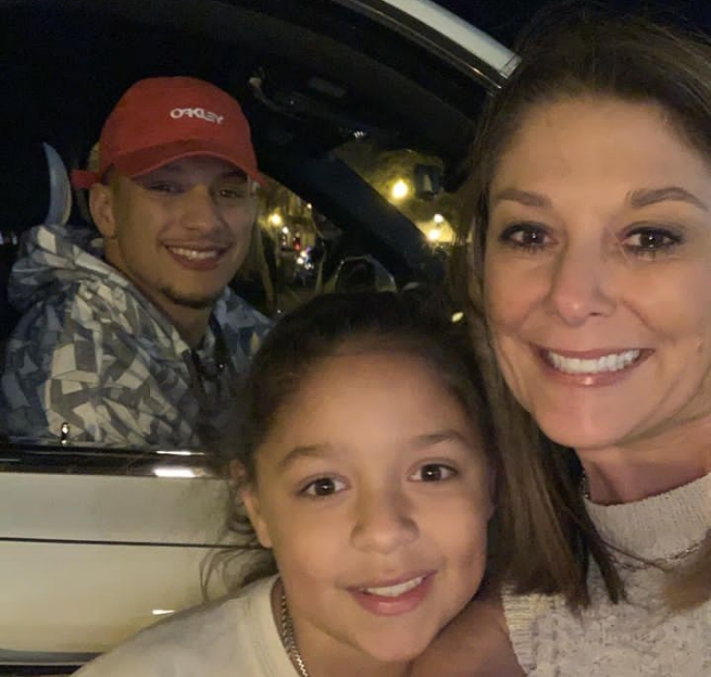 Patrick Mahomes, in tears, describes the death of his beloved mother—who had been suffering from illness—as "the saddest moment of my life."