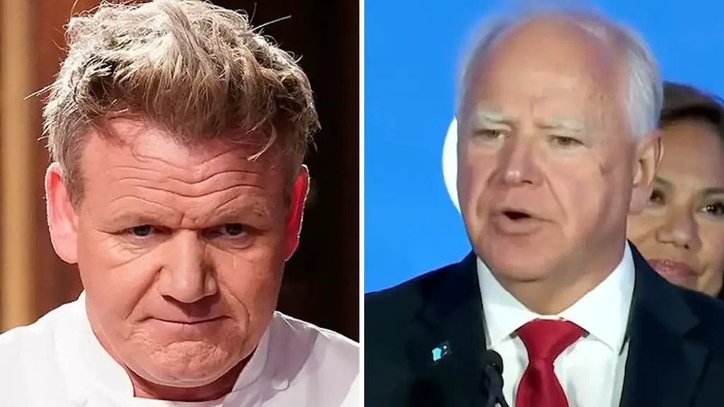 Tim Walz And Gordon Ramsay