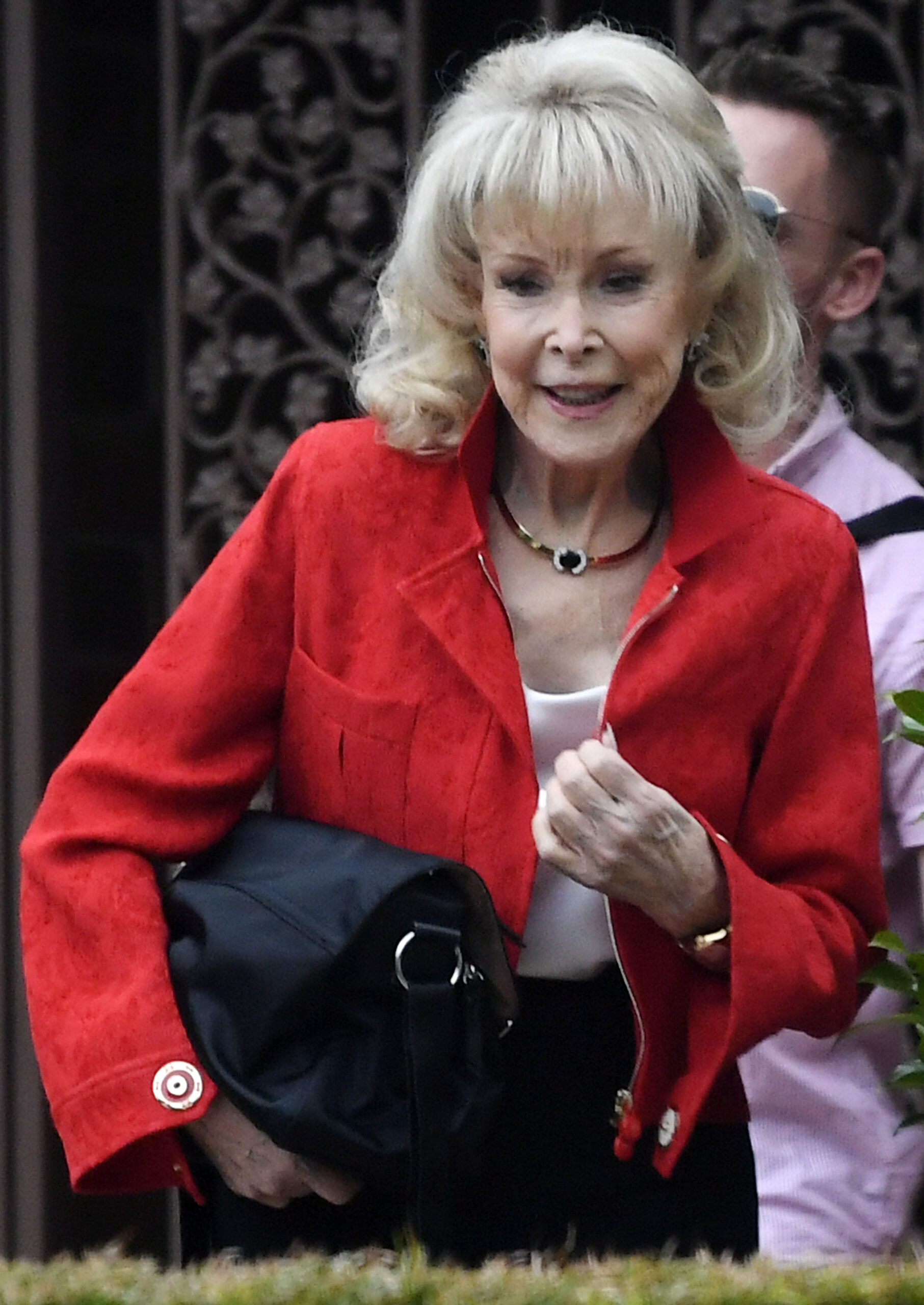 Barbara Eden is seen in Los Angeles, California, on May 23, 2024 | Source: Getty Images