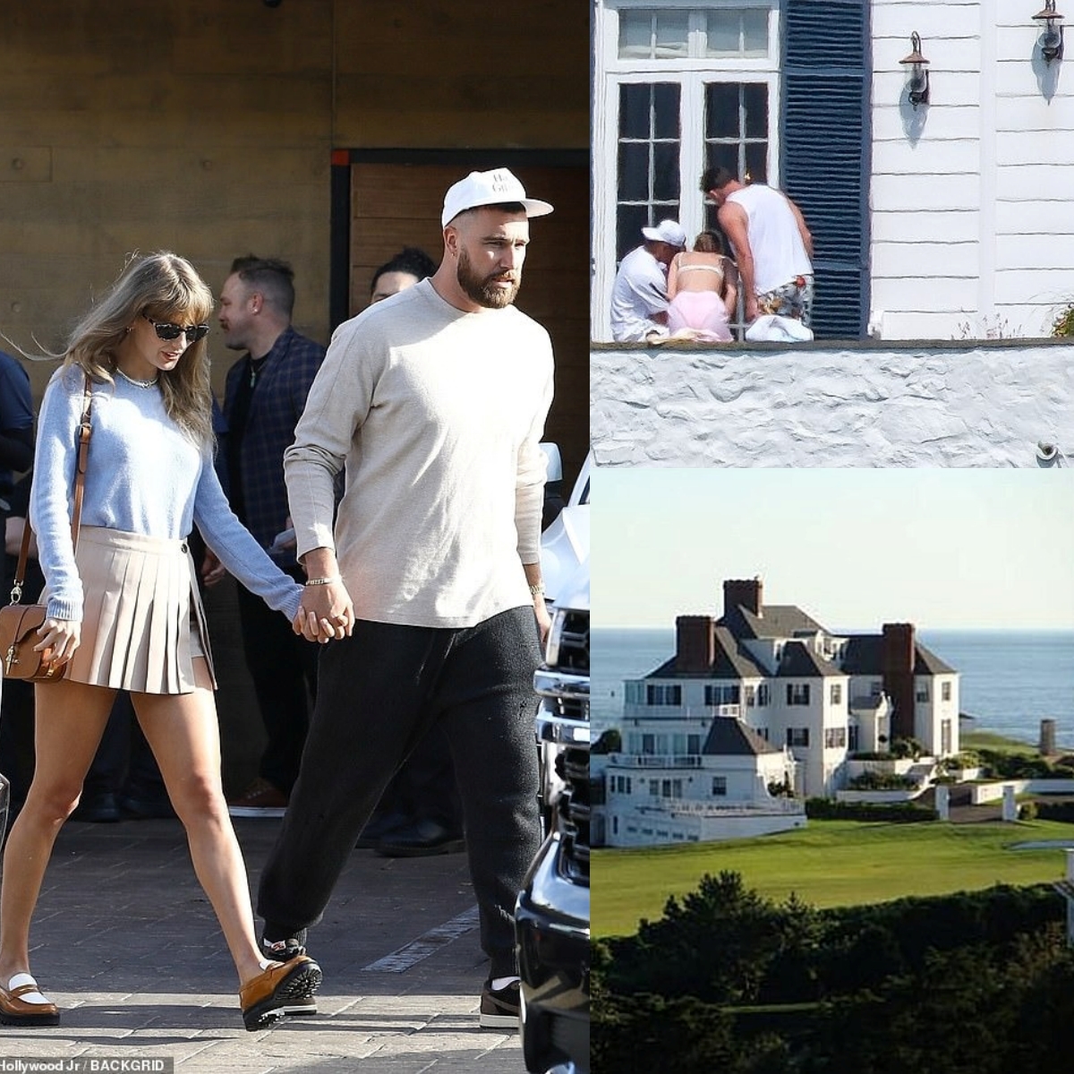 Taylor Swift and Travis Kelce soak up last weeks of summer before NFL season by shacking up at her $17M Rhode Island mansion