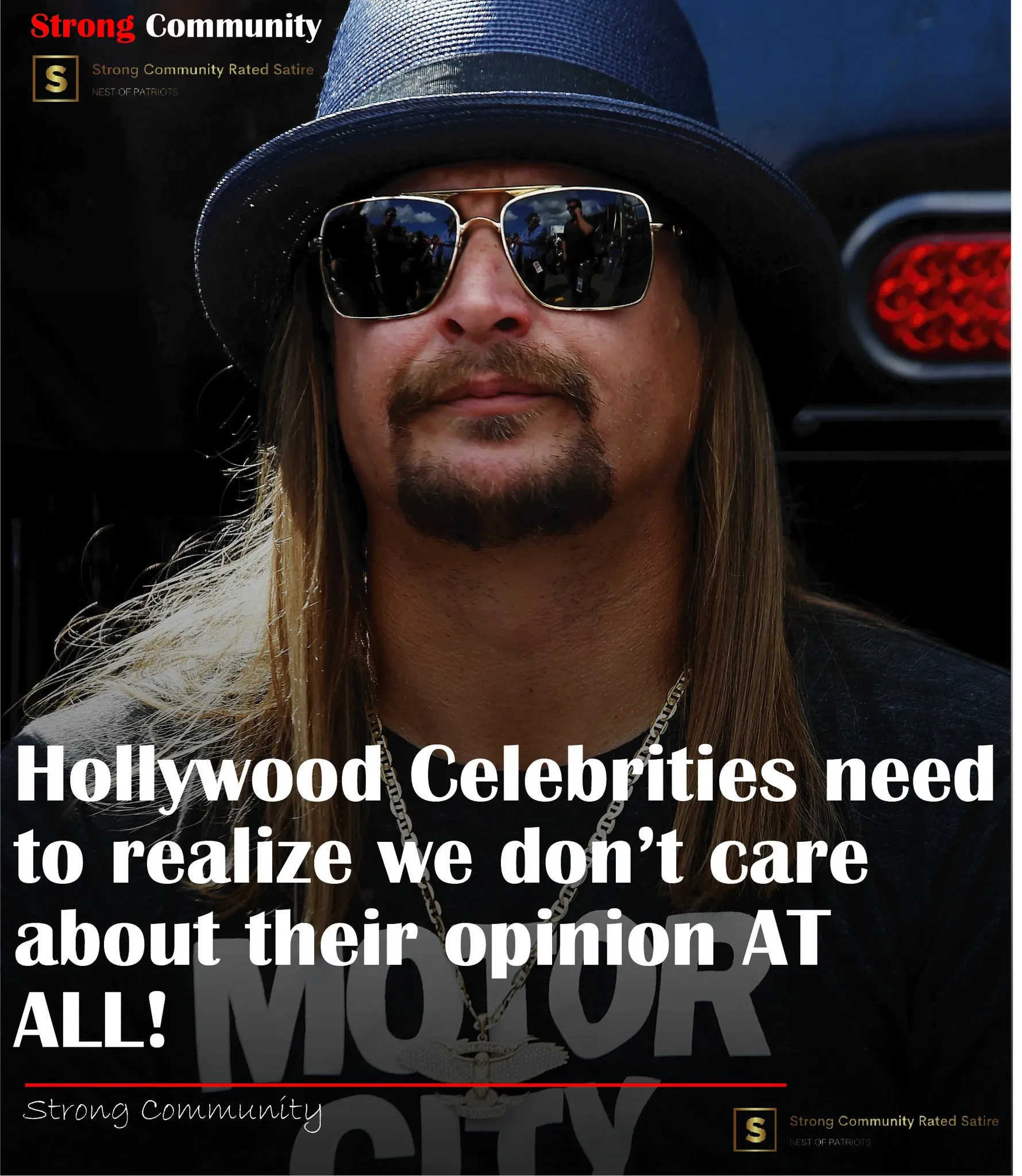 "Hollywood Celebrities Need to Realize: We Don’t Care About Their Opinion at All!"