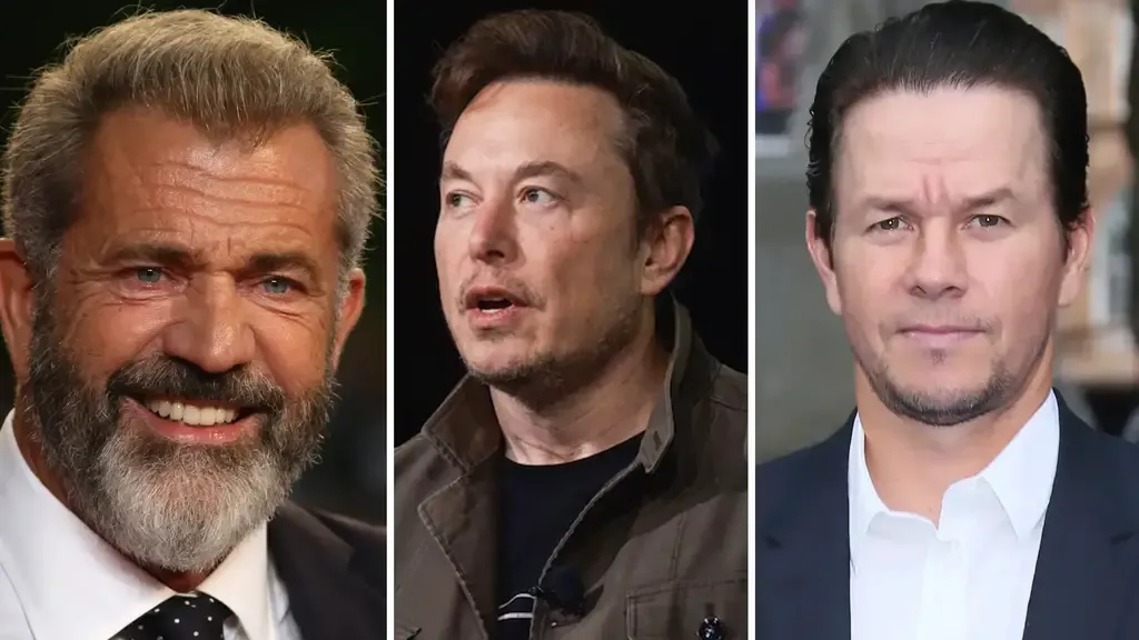 Breaking News: Elon Musk Invests $1 Billion in Mel Gibson and Mark Wahlberg’s New Film Production Studio.