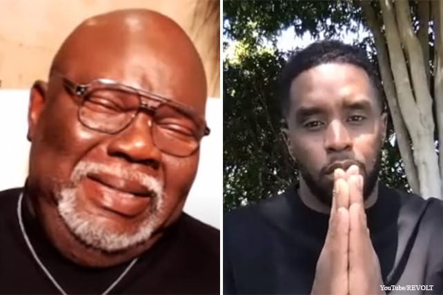 T.D. Jakes and Sean 'Diddy' Combs Spark Controversy Teaming Up to Bring Sermon Program to Rapper's Network