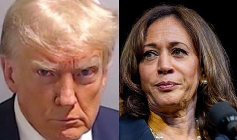 Harris comes out firing at Trump; he takes the bait